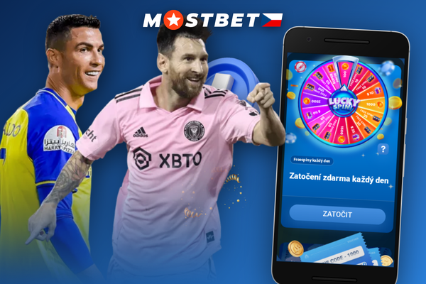 Formulář vkladu Mostbet s ikonami Visa, Mastercard a kryptoměn pro bonus za registraci